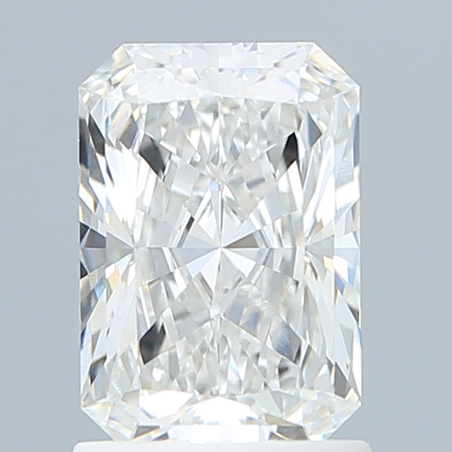 1.49 Carat Radiant Lab Diamond with  Cut Diamond in 14KT  view 1
