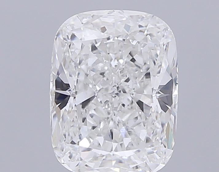 5.55 Carat Cushion Lab Diamond with  Cut Diamond in 14KT  view 1

