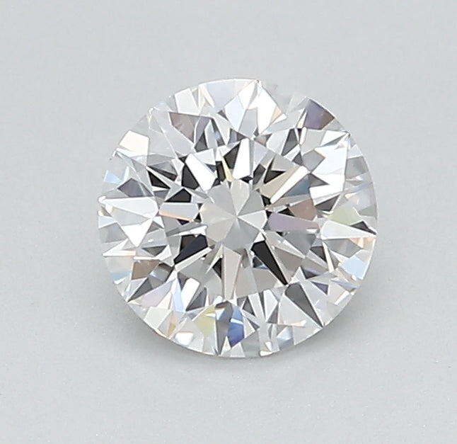 0.7 Carat Round Lab Diamond with  Cut Diamond in 14KT  view 1
