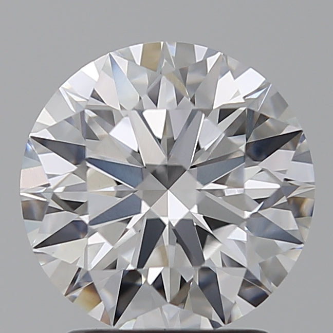 2.04 Carat Round Lab Diamond with  Cut Diamond in 14KT  view 1
