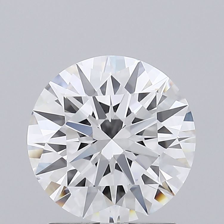 1.33 Carat Round Lab Diamond with  Cut Diamond in 14KT  view 1
