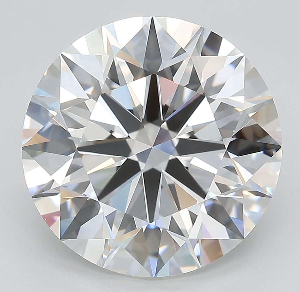 7.18 Carat Round Lab Diamond with  Cut Diamond in 14KT  view 1
