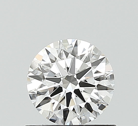 0.51 Carat Round Lab Diamond with  Cut Diamond in 14KT  view 1
