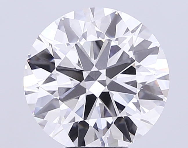 7.05 Carat Round Lab Diamond with  Cut Diamond in 14KT  view 1

