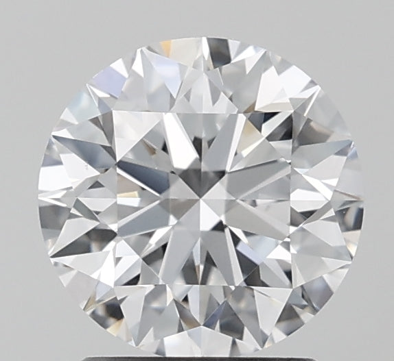 1.67 Carat Round Lab Diamond with  Cut Diamond in 14KT  view 1
