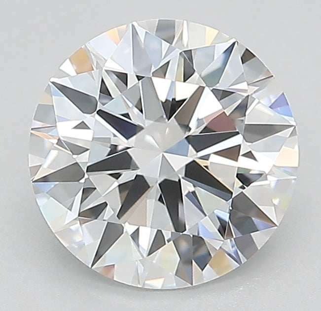 1.67 Carat Round Lab Diamond with  Cut Diamond in 14KT  view 1
