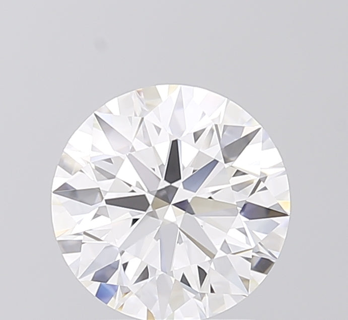 2.02 Carat Round Lab Diamond with  Cut Diamond in 14KT  view 1
