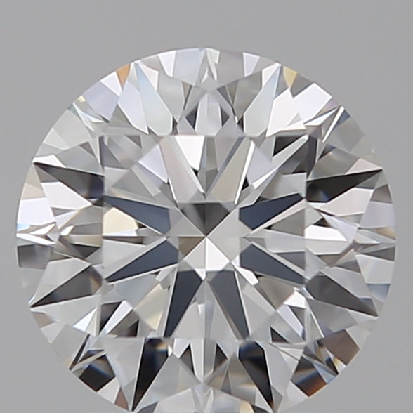 1.01 Carat Round Lab Diamond with  Cut Diamond in 14KT  view 1
