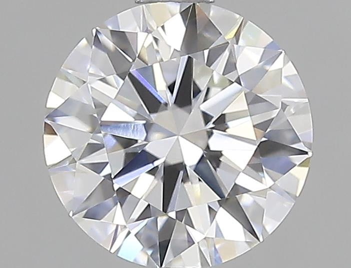 1.5 Carat Round Lab Diamond with  Cut Diamond in 14KT  view 1
