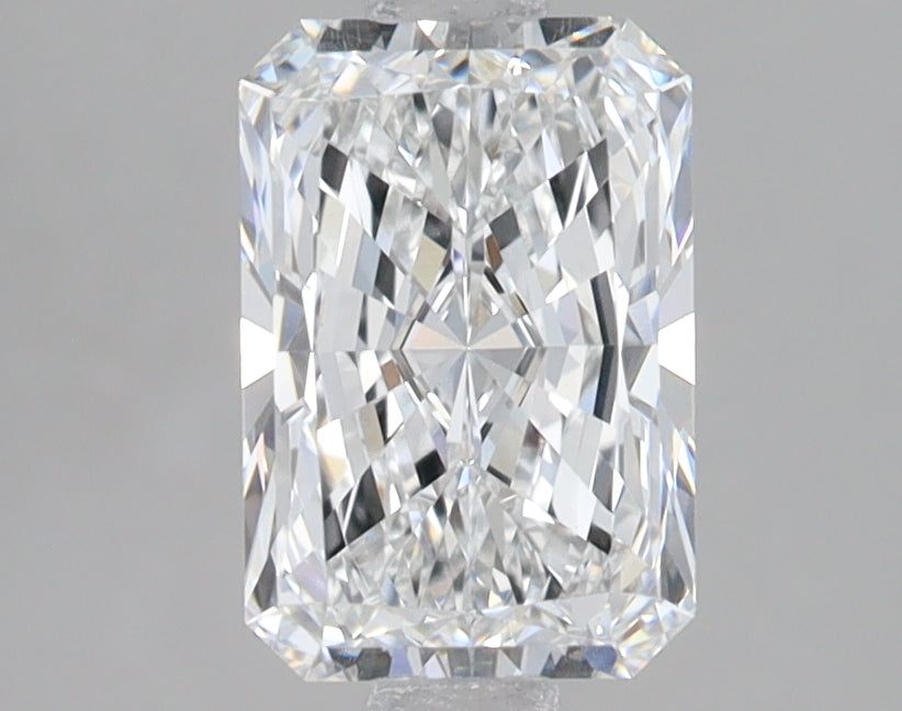 1.53 Carat Radiant Lab Diamond with  Cut Diamond in 14KT  view 1
