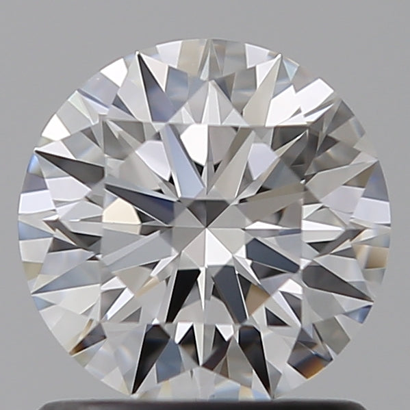 1.01 Carat Round Lab Diamond with  Cut Diamond in 14KT  view 1
