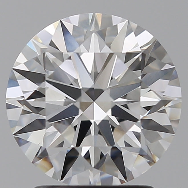 2.09 Carat Round Lab Diamond with  Cut Diamond in 14KT  view 1
