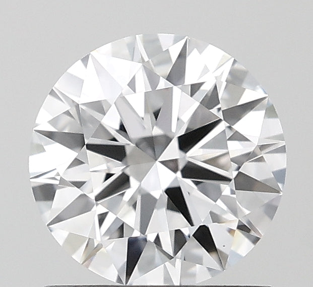 1.0 Carat Round Lab Diamond with  Cut Diamond in 14KT  view 1

