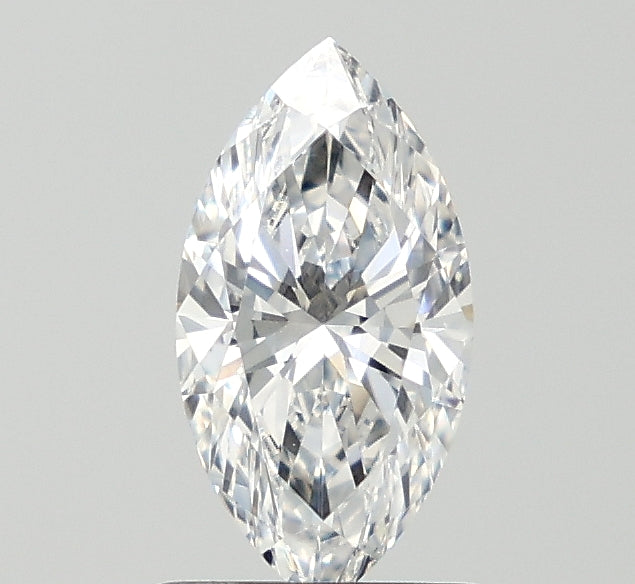 1.03 Carat Marquise Lab Diamond with  Cut Diamond in 14KT  view 1
