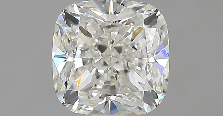 1.51 Carat Cushion Natural Diamond with  Cut Diamond in 14KT  view 1
