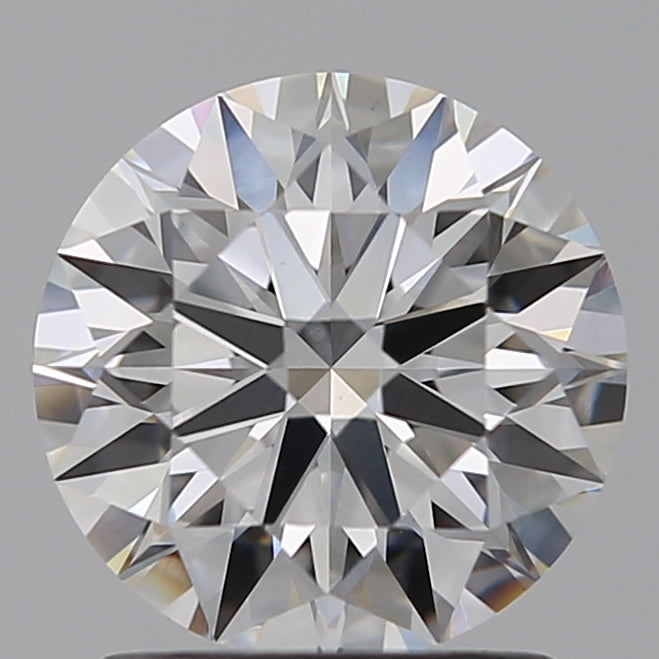 1.54 Carat Round Lab Diamond with  Cut Diamond in 14KT  view 1
