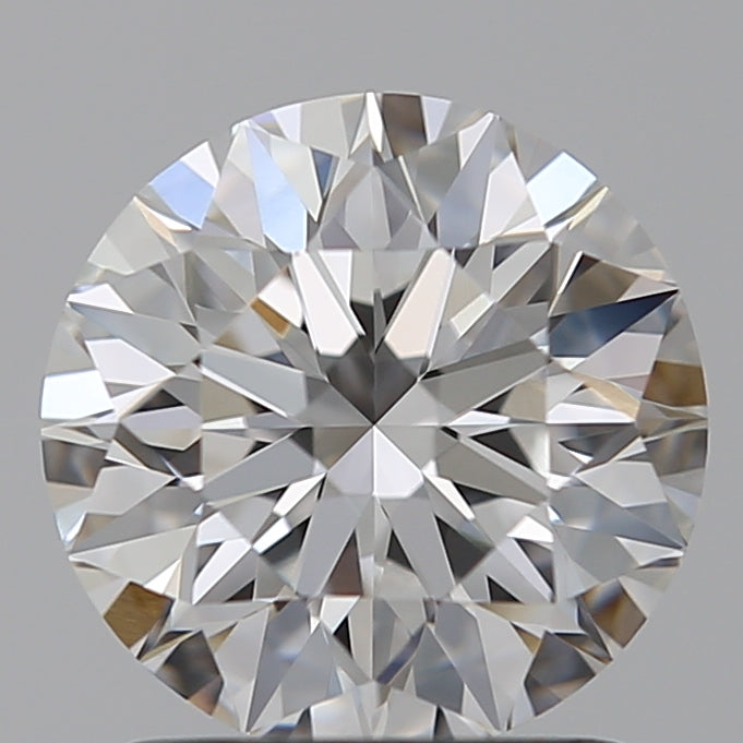 1.5 Carat Round Lab Diamond with  Cut Diamond in 14KT  view 1
