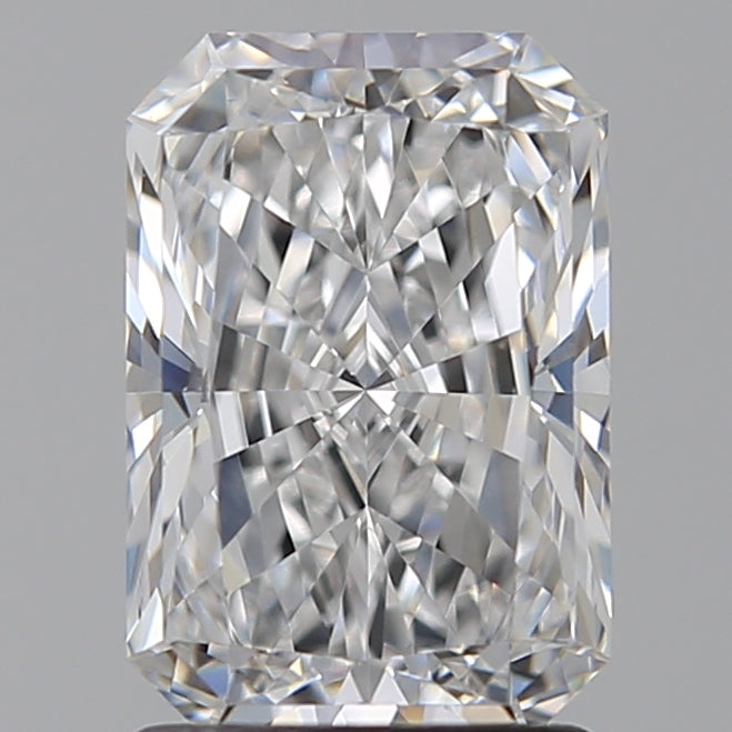 1.76 Carat Radiant Lab Diamond with  Cut Diamond in 14KT  view 1
