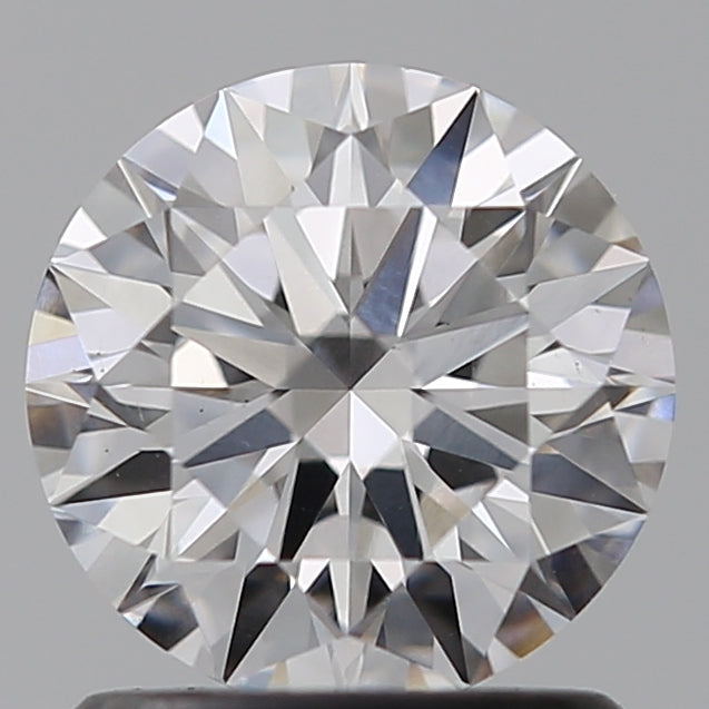 1.18 Carat Round Lab Diamond with  Cut Diamond in 14KT  view 1
