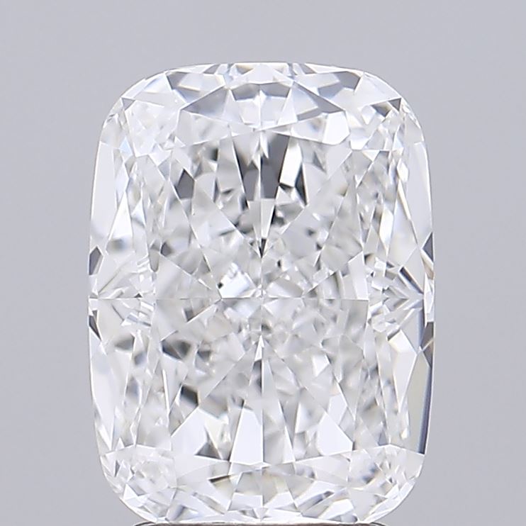 1.62 Carat Cushion Lab Diamond with  Cut Diamond in 14KT  view 1
