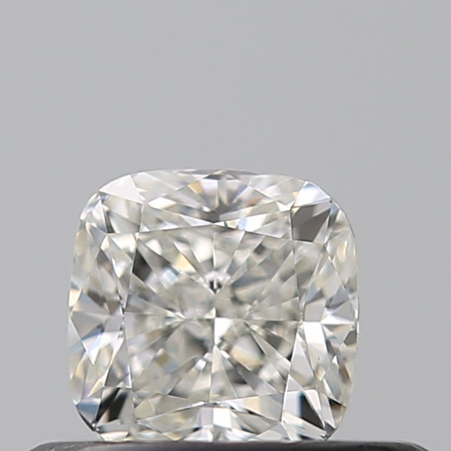 0.4 Carat Cushion Natural Diamond with  Cut Diamond in 14KT  view 1

