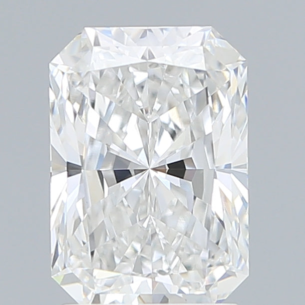 2.23 Carat Radiant Lab Diamond with  Cut Diamond in 14KT  view 1
