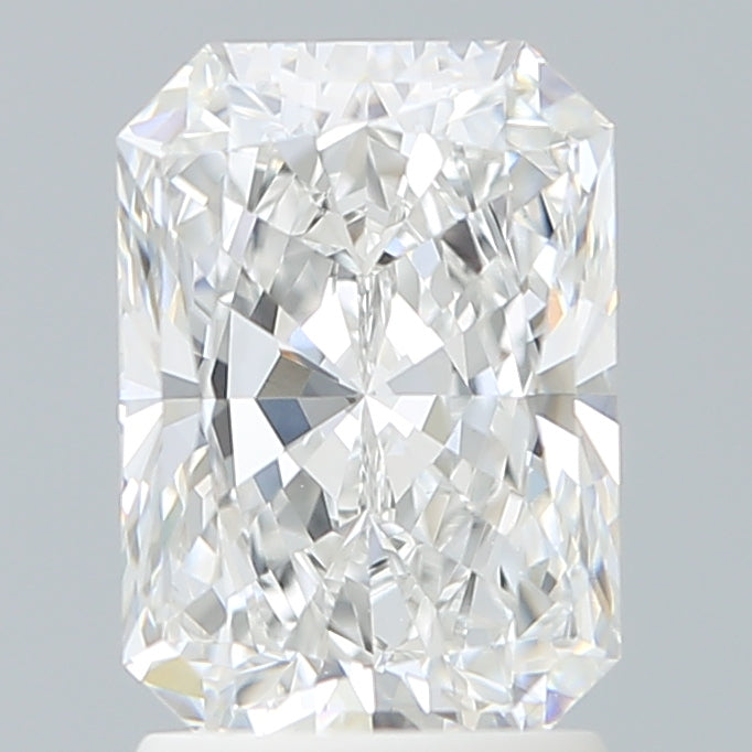 2.11 Carat Radiant Lab Diamond with  Cut Diamond in 14KT  view 1
