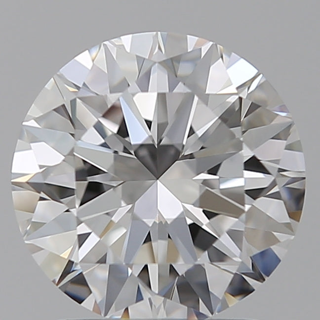 1.74 Carat Round Lab Diamond with  Cut Diamond in 14KT  view 1
