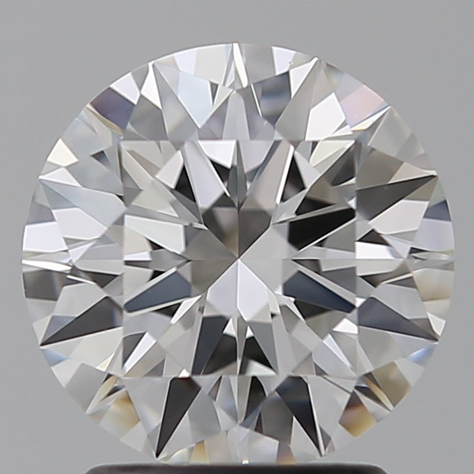 2.01 Carat Round Lab Diamond with  Cut Diamond in 14KT  view 1
