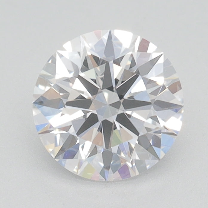 1.13 Carat Round Lab Diamond with  Cut Diamond in 14KT  view 1
