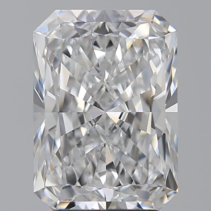3.01 Carat Radiant Lab Diamond with  Cut Diamond in 14KT  view 1
