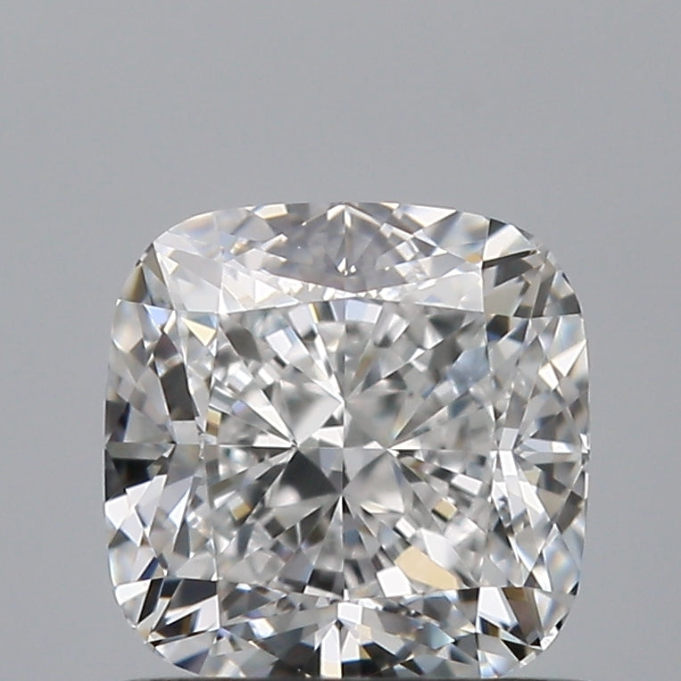 0.9 Carat Cushion Natural Diamond with  Cut Diamond in 14KT  view 1
