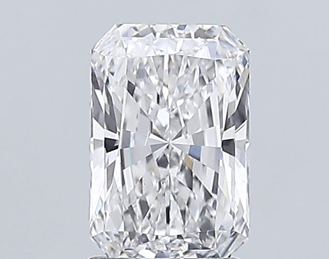 2.03 Carat Radiant Lab Diamond with  Cut Diamond in 14KT  view 1
