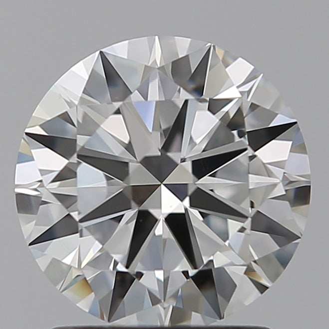 1.5 Carat Round Lab Diamond with  Cut Diamond in 14KT  view 1
