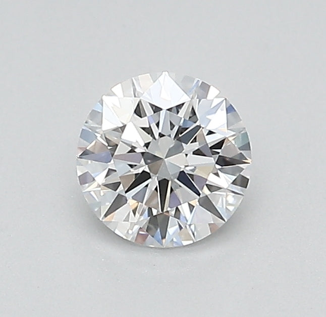 0.46 Carat Round Lab Diamond with  Cut Diamond in 14KT  view 1
