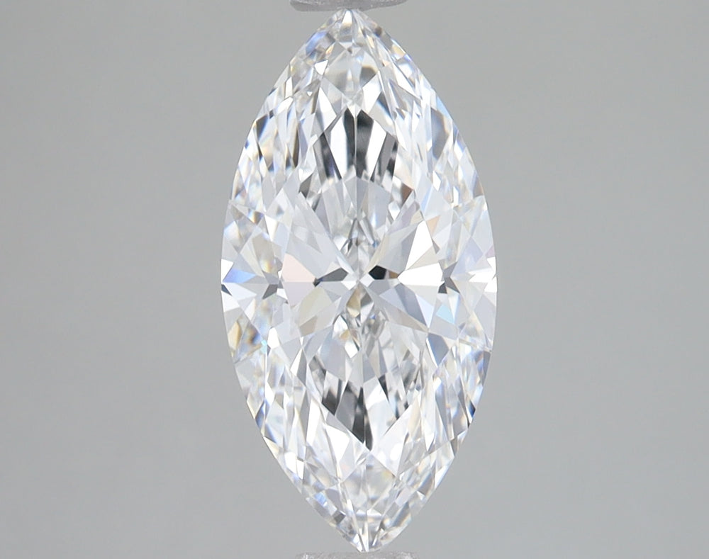 1.88 Carat Marquise Lab Diamond with  Cut Diamond in 14KT  view 1
