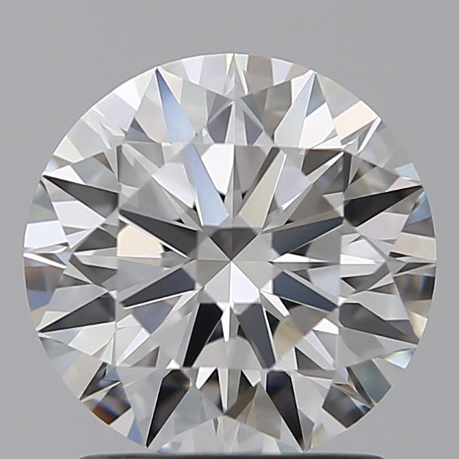 1.56 Carat Round Lab Diamond with  Cut Diamond in 14KT  view 1
