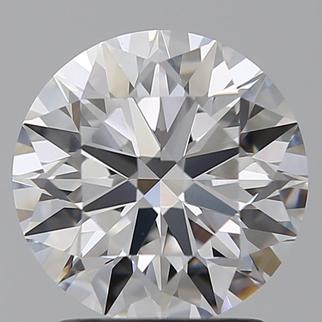 1.9 Carat Round Lab Diamond with  Cut Diamond in 14KT  view 1
