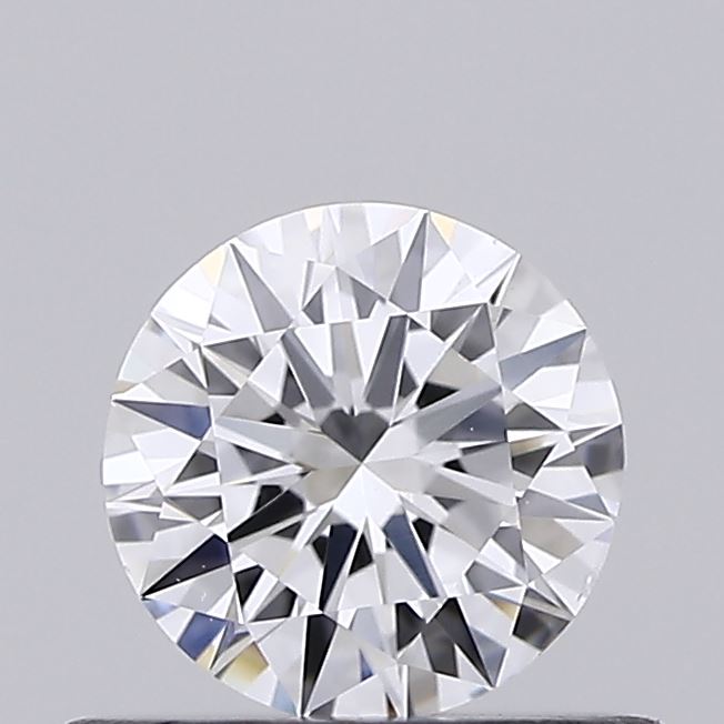 3.83 Carat Round Lab Diamond with  Cut Diamond in 14KT  view 1
