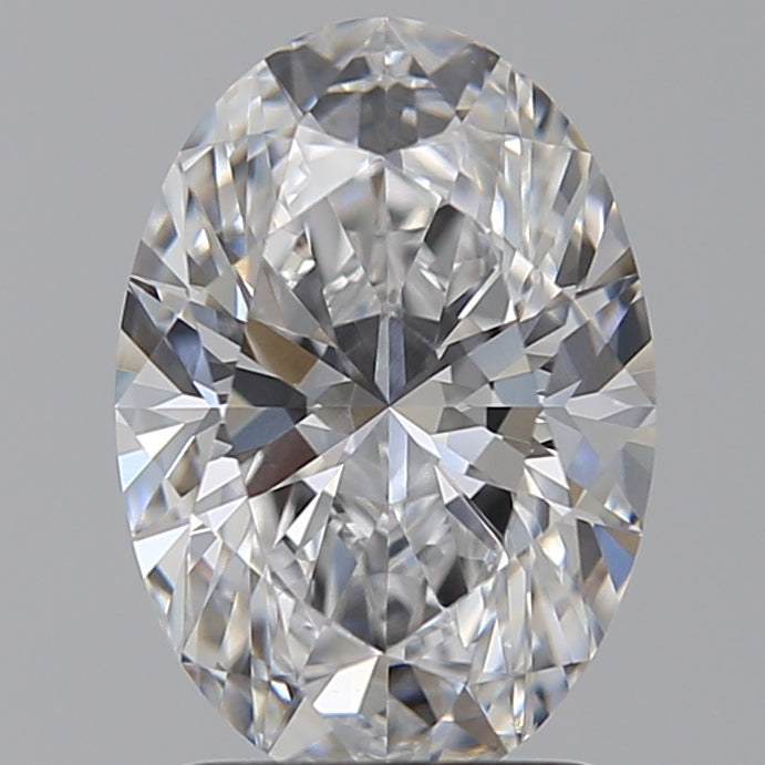 2.01 Carat Oval Lab Diamond with  Cut Diamond in 14KT  view 1
