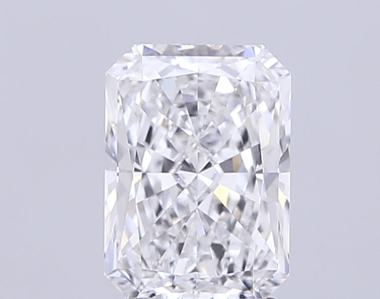 3.04 Carat Radiant Lab Diamond with  Cut Diamond in 14KT  view 1
