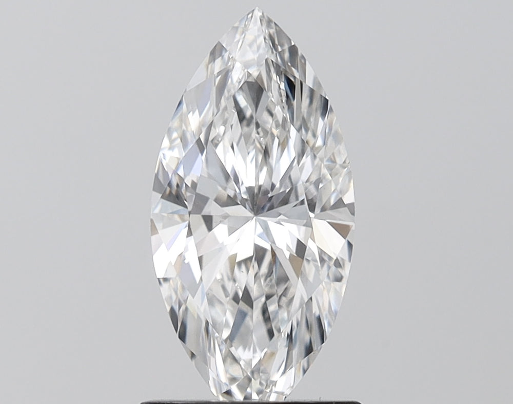 1.53 Carat Marquise Lab Diamond with  Cut Diamond in 14KT  view 1
