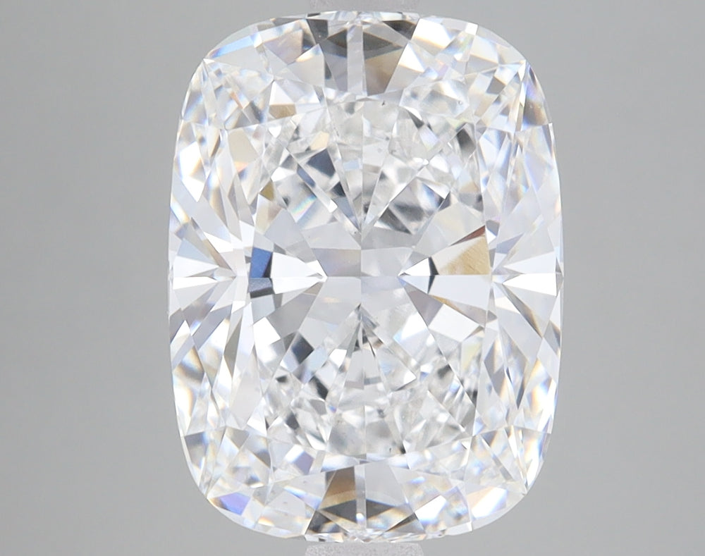 5.1 Carat Cushion Lab Diamond with  Cut Diamond in 14KT  view 1
