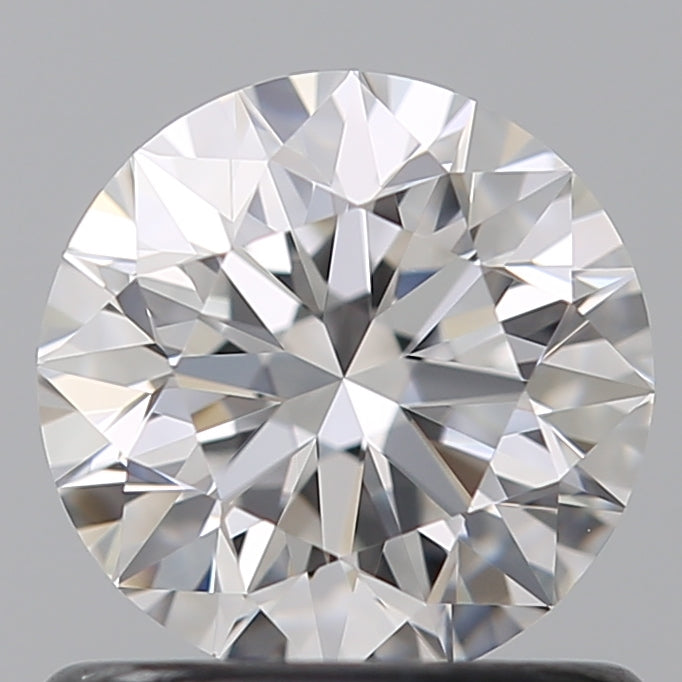 0.8 Carat Round Natural Diamond with  Cut Diamond in 14KT  view 1
