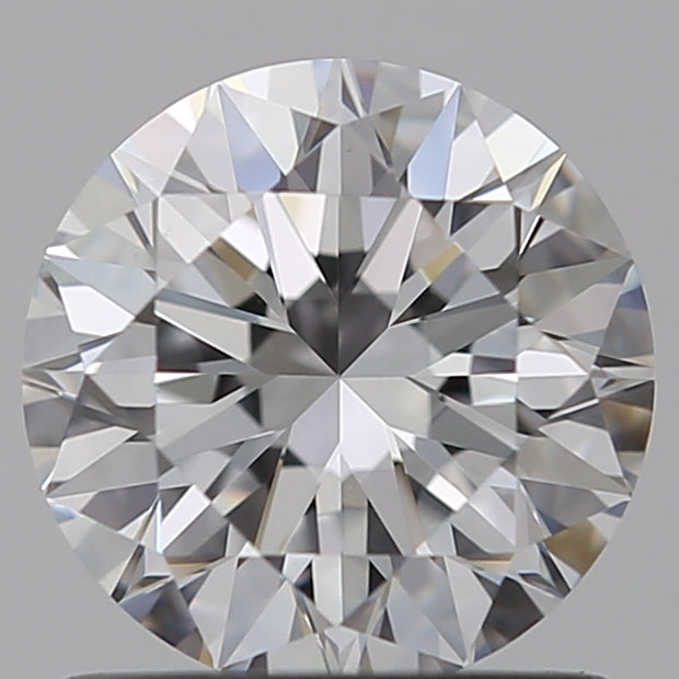 1.0 Carat Round Lab Diamond with  Cut Diamond in 14KT  view 1

