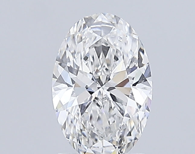 1.59 Carat Oval Lab Diamond with  Cut Diamond in 14KT  view 1
