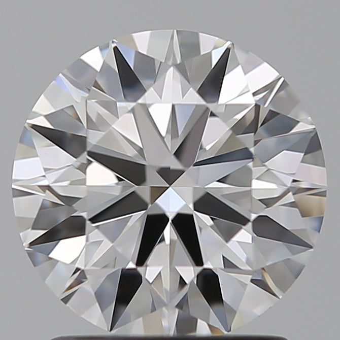 1.5 Carat Round Lab Diamond with  Cut Diamond in 14KT  view 1
