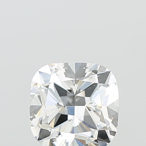 1.5 Carat Cushion Lab Diamond with  Cut Diamond in 14KT  view 1
