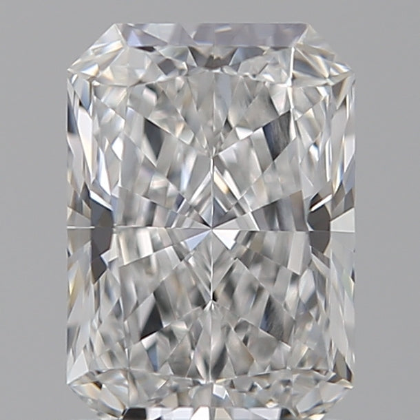 1.28 Carat Radiant Lab Diamond with  Cut Diamond in 14KT  view 1
