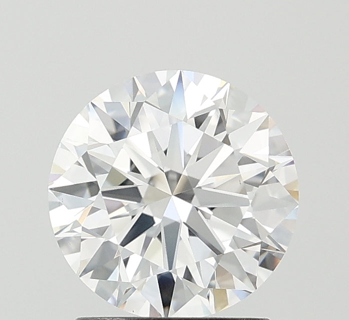 1.64 Carat Round Lab Diamond with  Cut Diamond in 14KT  view 1
